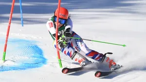 Petra Vlhová v olympíjskom obrovskom slalome na 13.priečke, fotografia 1