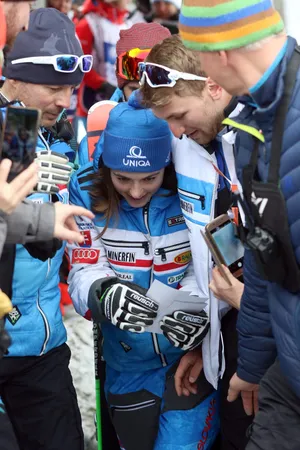 Petra Vlhová potešila slovenských fanúšikov v Jasnej hneď dvoma víťazstvami, fotografia 8