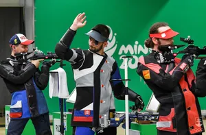EURÓPSKE HRY MINSK 2019 – Vzduchovkár Patrik Jány siedmy, fotografia 1
