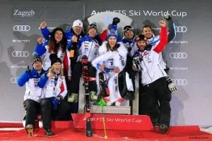 Petra Vlhová vo veľkom štýle ovládla slalom v Záhrebe, Shiffrinovú zdolala v oboch kolách, fotografia 2
