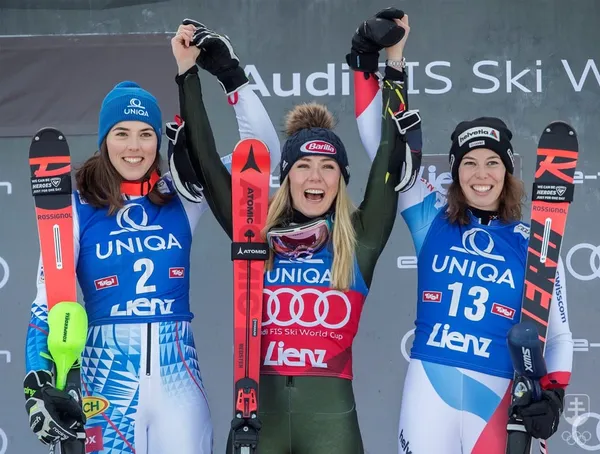 Petru Vlhovú zdolala v slalome v Lienzi iba Shiffrinová