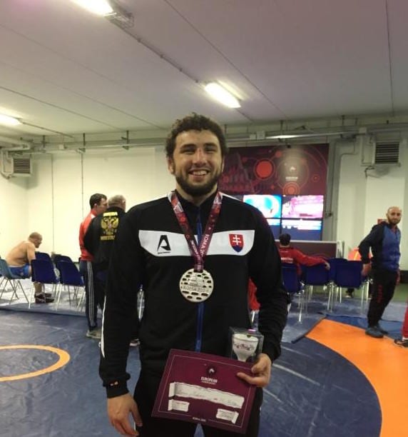 Zápasník Boris Makoev vybojoval bronz na majstrovstvách Európy