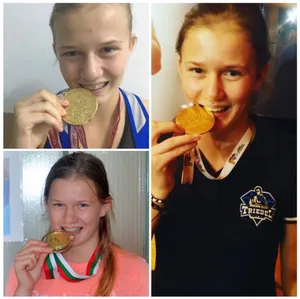 Trojnásobná majsterka Európy do 18 rokov, Golden Girl Jessica Triebeľová, fotografia 2