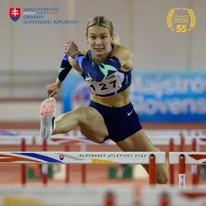 Viktória FORSTER žiarila na atletických M-SR dospelých, fotografia 2