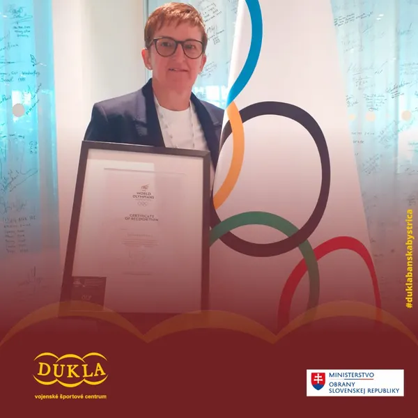 Elen KALISKÁ a Olympijské múzeum v Laussane.