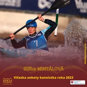 Eliška MINTÁLOVÁ je víťazkou ankety Slovenská kanoistka roka 2023, fotografia 1