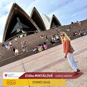 Olympijská príprava Elišky  MINTÁLOVEJ u protinožcov, fotografia 2