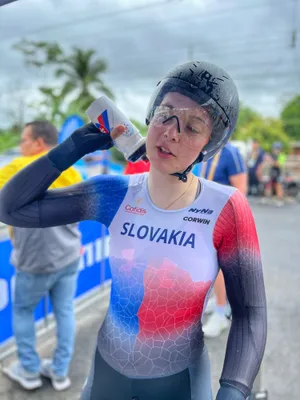 „Na slovíčko s olympionikom“- cyklistka Nora JENČUŠOVÁ, fotografia 1