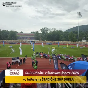 Na Atletickom štadióne SNP DUKLA sa konalo Superfinále školského pohára 2025, fotografia 1