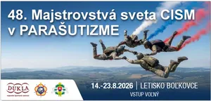 48. Armádne majstrovstvá sveta v parašutizme (CISM): Pozrite si kompletný program, fotografia 3