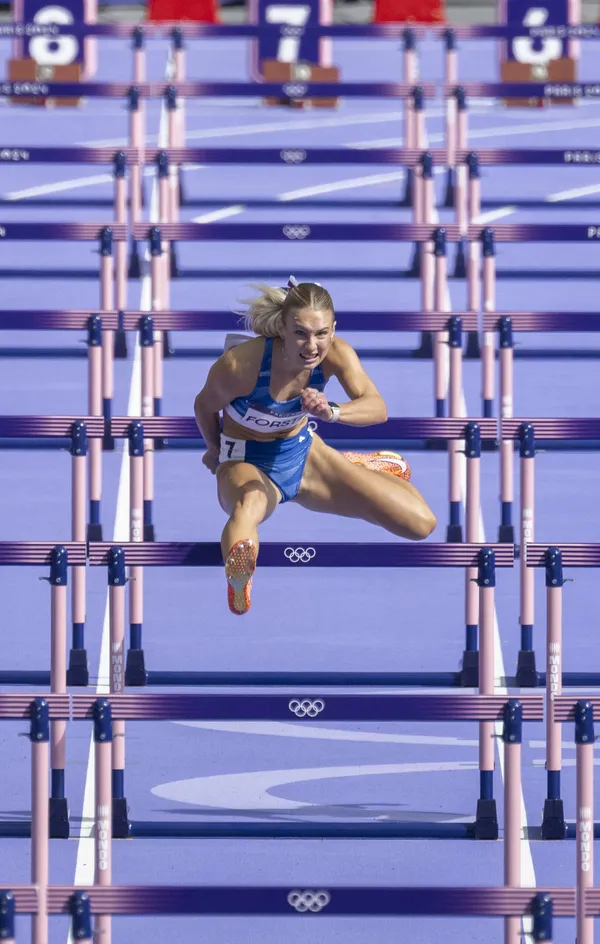 Viktória Forster, atletika