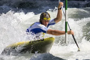 Alexander Slafkovský, vodný slalom