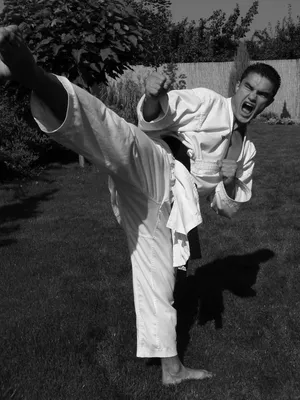 Klaudio Farmadin, karate