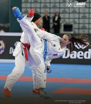 Nina Kvasnicová, karate