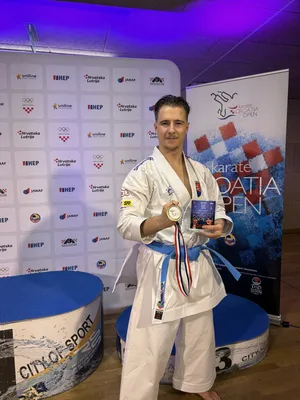 Roman Hrčka, karate
