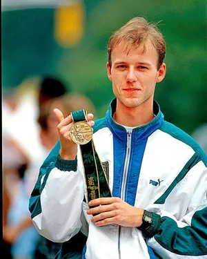 Jozef Gönci s bronzovou medailou, OH Atlanta 1996