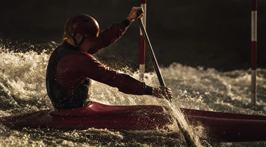 Vodný slalom