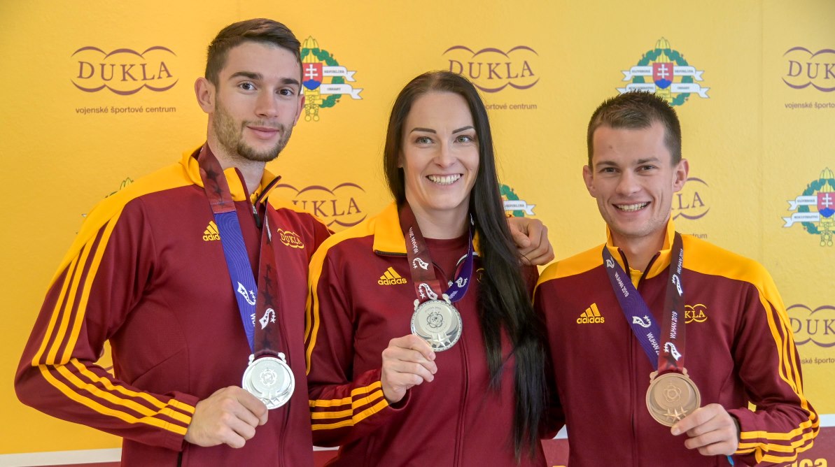SR VŠC Dukla Banská Bystrica MS medailisti atletika kickbox BBX Dukla